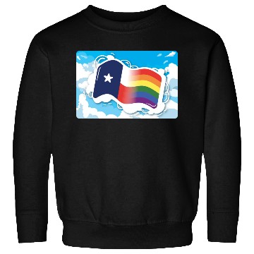 Discover Texas Flag Pride Design for proud LGBT+ Texan Sweatshirts