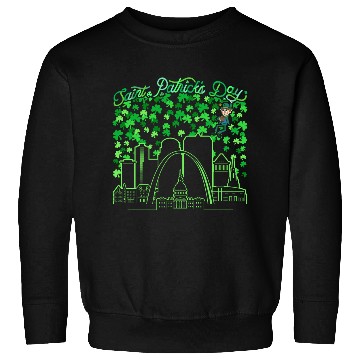 Discover St. Louis Missouri Saint Patrick's Day Sweatshirts
