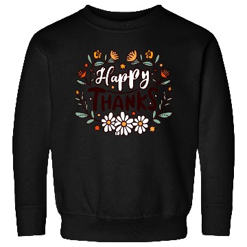 Discover Happy Fall Ya All Thanksgiving Autumn Design Sweatshirts