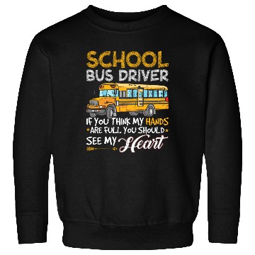 Discover Student Delivery Specialist School Bus Driver Sweatshirts