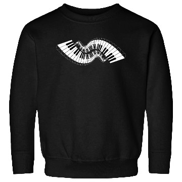 Discover Piano Keyboard Waves Sweatshirts