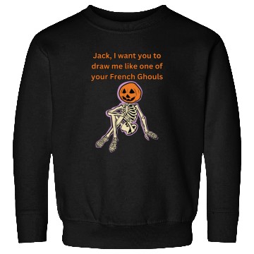 Discover Draw me like one of your French Ghouls Sweatshirts