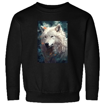 Discover white wolf Sweatshirts