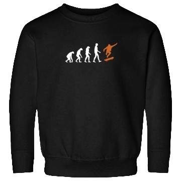Discover Skateboard Evolution Skaterboy Skateboardkid Sweatshirts