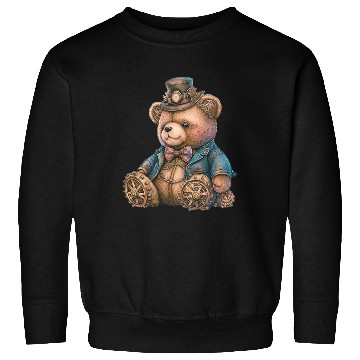 Discover Steampunk Vintage Teddy Bear Sweatshirts