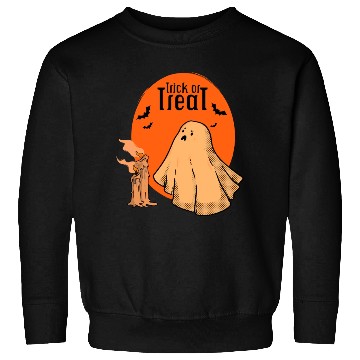 Discover Trick or Treat halloween Ghost Sweatshirts