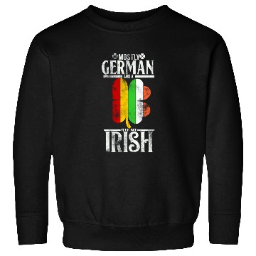 Discover Funny German A Wee Bit Irish Pub Germany Gifts Sweatshirts