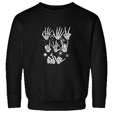 Discover Skeleton Hand Sweatshirts