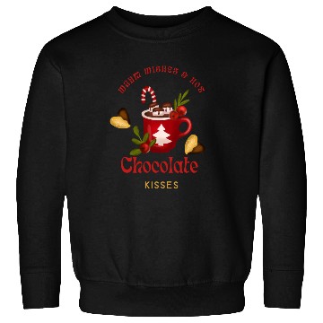 Discover Merry Christmas Warm Wishes and Hot Chocolate Sweatshirts