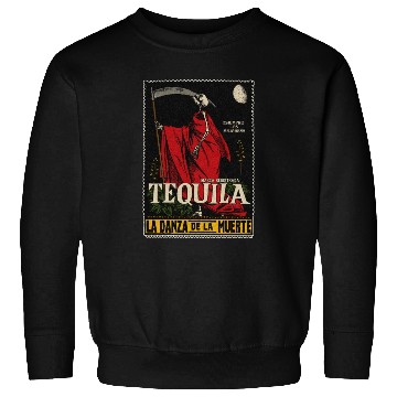 Discover Vintage Mexican Tequila Calavera Sweatshirts