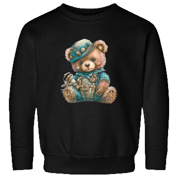 Discover Steampunk Vintage Teddy Bear Sweatshirts