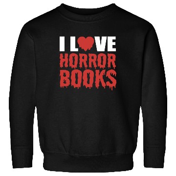 Discover Horror Book Lover Ghost Hunter Sweatshirts