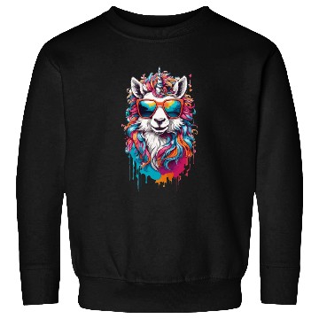 Discover Sparkling Horse Rainbow Unicorn Pony Sweatshirts