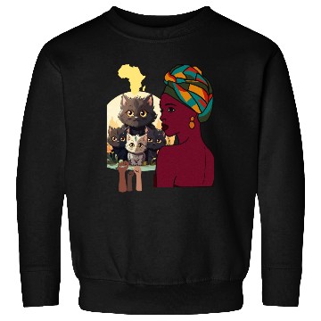 Discover BLACK HISTORY CAT Sweatshirts