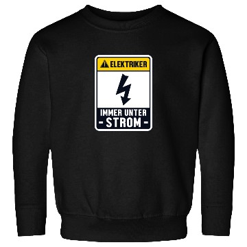 Discover Immer unter Strom Lineworker Wiremen Worker Sweatshirts