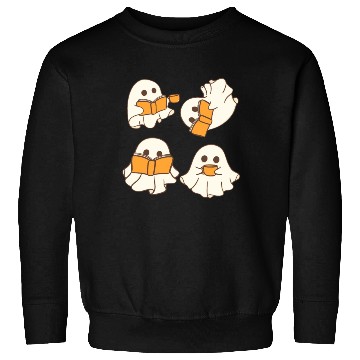 Discover Halloween teacher ghost reading Sweatshirts