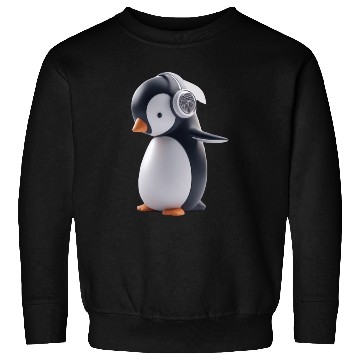 Discover Music Loving Penguin Sweatshirts