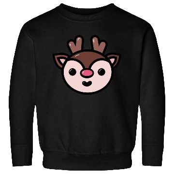 Discover Reindeer Face Sweatshirts