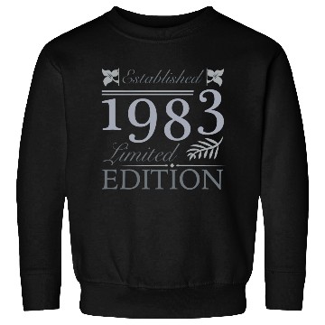 Discover Established 1983 40th Birthday Sweatshirts