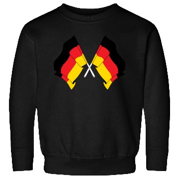 Discover Two flags Germany Sweatshirts
