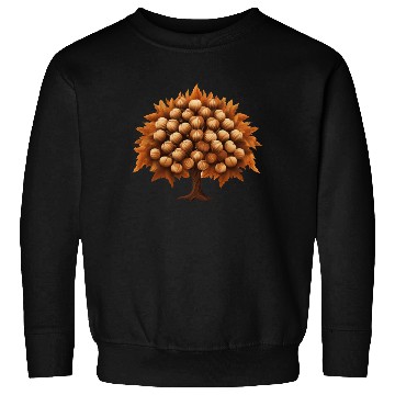 Discover Autumn’s Melancholy: Brown Chestnut Tree Sweatshirts
