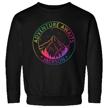Discover Jackson Jackson Hole Valley Wyoming Usa Adventure Sweatshirts