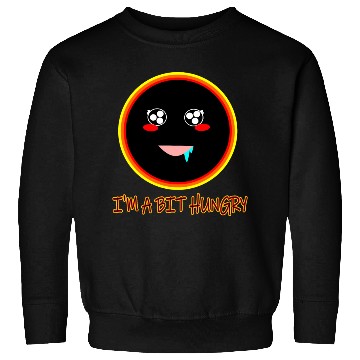 Discover Hungry Black Hole Cute Kawaii Doodle Illustration Sweatshirts