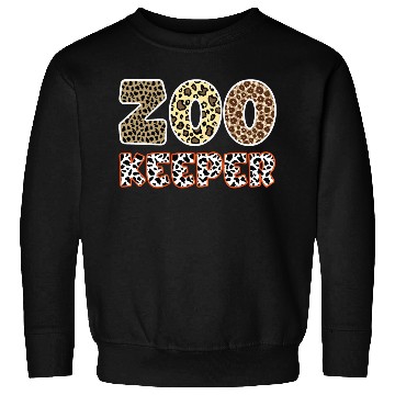 Discover Zookeeper African Animals Zebra - Giraffe Sweatshirts