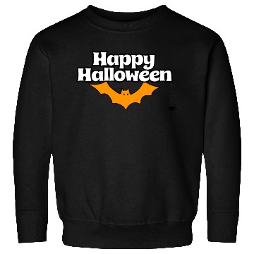 Discover Bat Graphic Happy Halloween Sweatshirts
