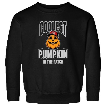 Discover JACK-O-LANTERN IS THE COOLEST ON THE PUMPKIN PATCH Sweatshirts