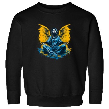 Discover Woman with Angel Wings Angel Esoteric Wings Sweatshirts