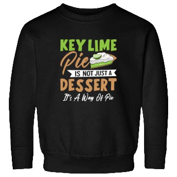 Discover Key Lime Pie Lover Dessert Sweatshirts