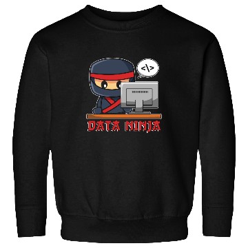 Discover Data Mining Data Ninja Programmer Machine Learning Sweatshirts