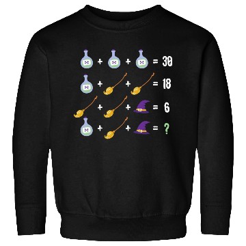 Discover Math Teacher Halloween Day Sweatshirts