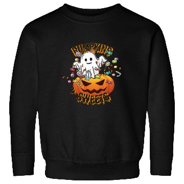 Discover Halloween-Ghost "Pumpkins and sweets" Sweatshirts