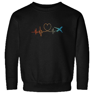 Discover Airplane Aviation Instructor Airline Pilot Sweatshirts
