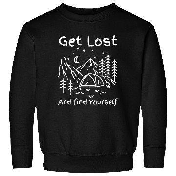 Discover Find Yourself Camping Lover Sweatshirts