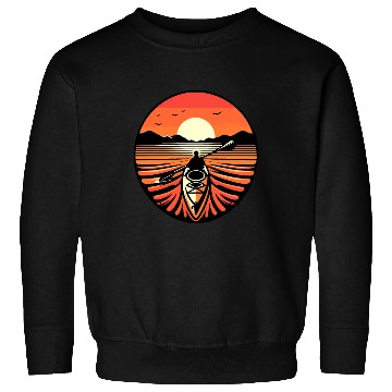 Discover Kayak Sunset Sweatshirts