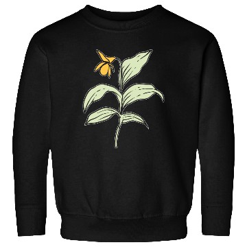 Discover Yellow Orchid Plants Lover Gift Sweatshirts