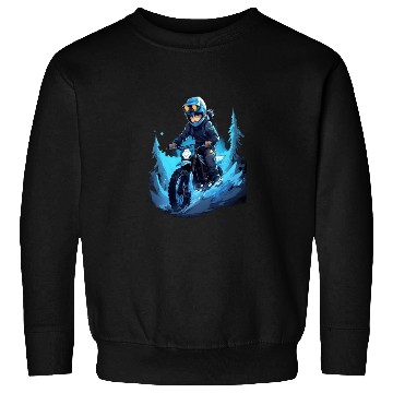 Discover Dirt Bike Anime Ice Racing Motorcycle Ice Racer Sweatshirts