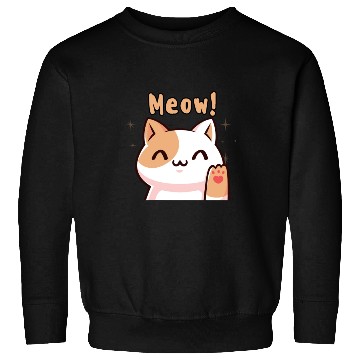 Discover Cat Meow! Sweatshirts