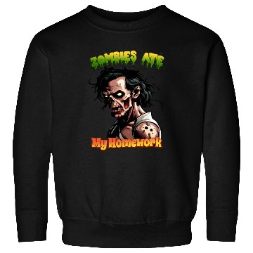 Discover Zombies Ate My Homework Sweatshirts