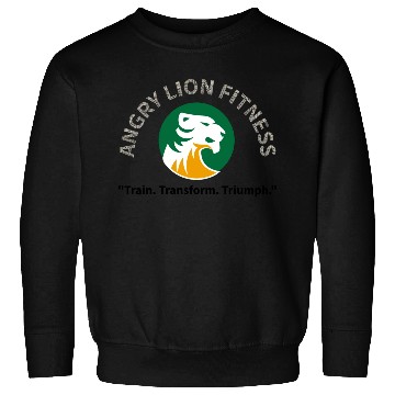 Discover Angry lion motivate Sweatshirts