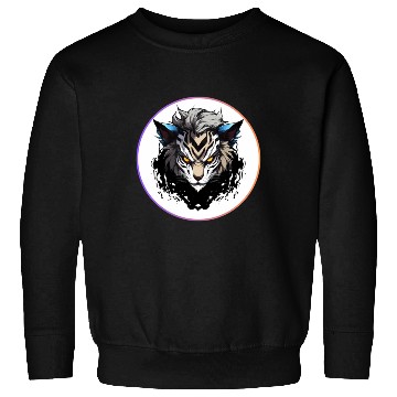 Discover Fierce Tiger Anime Sweatshirts