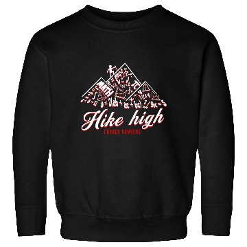 Discover Hike high, crunch numbers Sweatshirts