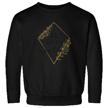 Discover Parsley Wedding Anniversary 12,5 Years Together Sweatshirts