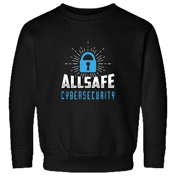 Discover Cybersecurity Allsafe Cybersecurity Programmer Sweatshirts
