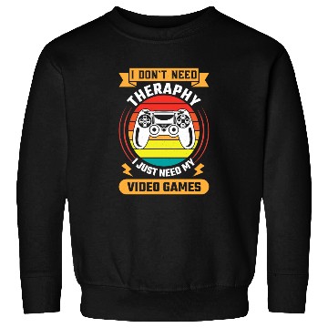 Discover Coffee and my Video Games Video Game Lover Sweatshirts