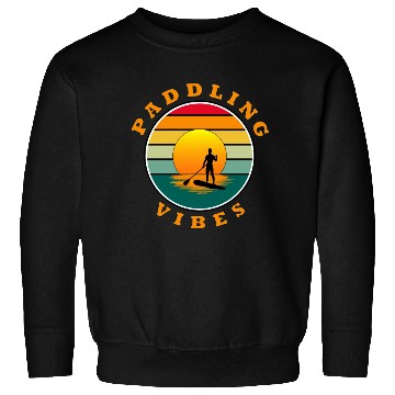 Discover Paddling Vibes – Sun retro - Paddle Boarder Sweatshirts