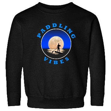 Discover Paddling Vibes - Moon - Paddle Boarder Sweatshirts